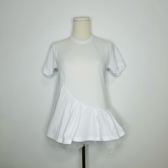 Comme Des Garçons tulle-nettling short-sleeve t-shirt - Picture 3 of 9